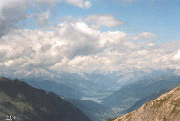 Blick Richtung Zell am See